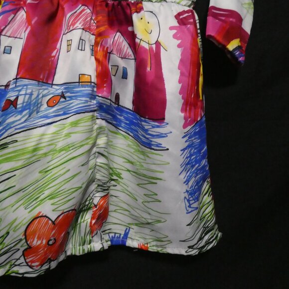 DAMAGED!!! Playful Dress by Kids Clothes | large | Zip Back | Repair at Seams!!! - Picture 15 of 15